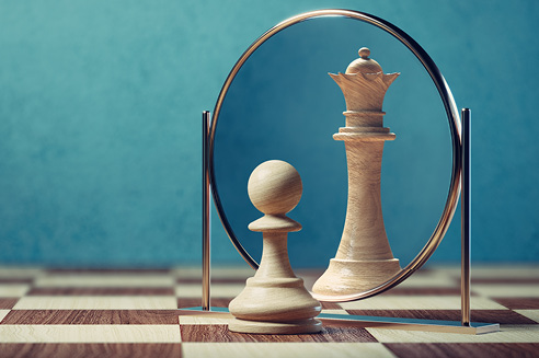 Spiegelbild neuer Schöpfung Spiegelbild